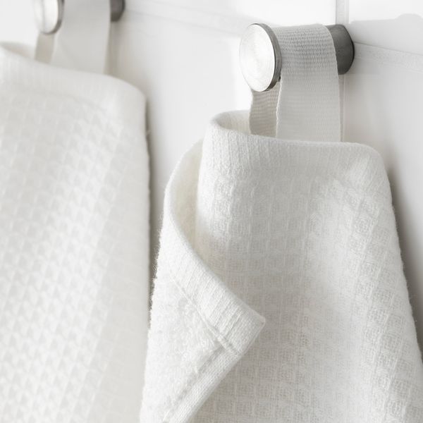 IKEA SALVIKEN Рушник для ванни, білий, 100x150 см 10313227 фото