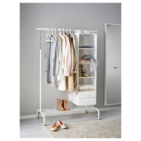 IKEA RIGGA Вішак для одягу, білий 50231630 фото