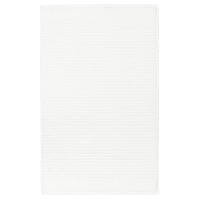 IKEA ALSTERN Килимок для ванної кімнати, білий, 50x80 см 00447350 фото
