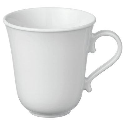 IKEA UPPLAGA Чашка, біла, 350 мл 80424712 фото