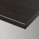IKEA BERGSHULT / SANDSHULT Полиця настінна, коричнево-чорна/відбілена осика, 80x20 см 59326030 фото 6
