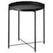 IKEA GLADOM Столик з підносом, чорний, 45x53 см 50411990 фото 10
