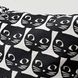 IKEA GERDIE Подушка, білий/чорний кіт, 40x40 см 60410631 фото 3