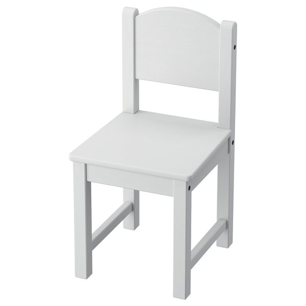 IKEA SUNDVIK Дитячий стілець, сірий 10494020 фото