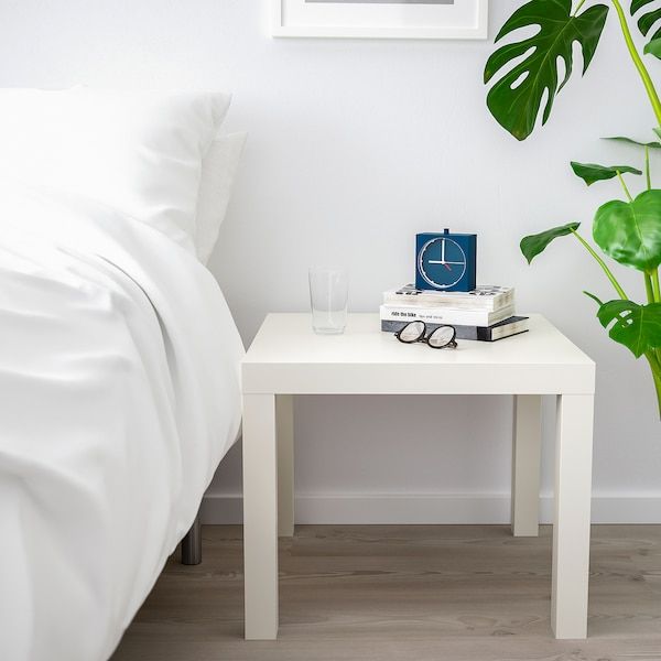 IKEA LACK Столик, білий, 55x55 см 30449908 фото
