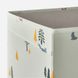 IKEA REGNBROMS Коробка, візерунок лісові тварини/багатокольорова, 33x38x33 см 00555354 фото 4
