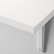 IKEA BERGSHULT / TOMTHULT Полиця з підтримкою, біла, 80x30 см 19418324 фото 5