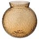 IKEA KONSTFULL ваза, узор/коричневый, 10 см 90551568 фото