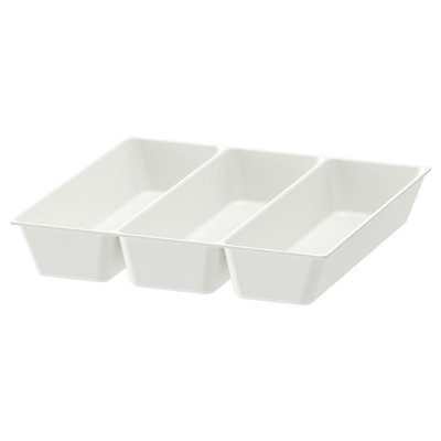 IKEA UPPDATERA Стакан/контейнер для столових приладів, білий, 32x31 см 70460017 фото