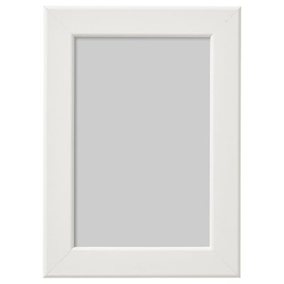 IKEA FISKBO Рамка, біла, 10x15 см 00295653 фото