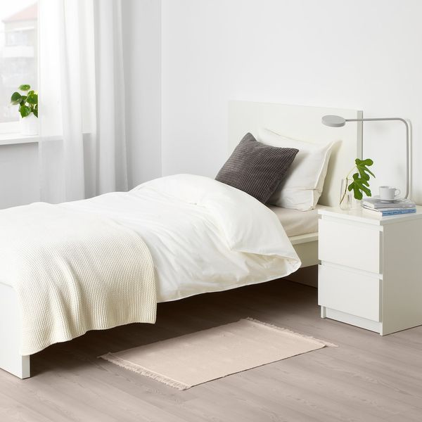 IKEA SORTSO Килим, тканий на плоско, натуральний, 55x85 см 70418518 фото
