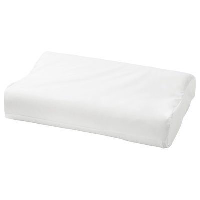 IKEA ROSENSKARM Чохол для ергономічної подушки, білий, 33x50 см 50449337 фото