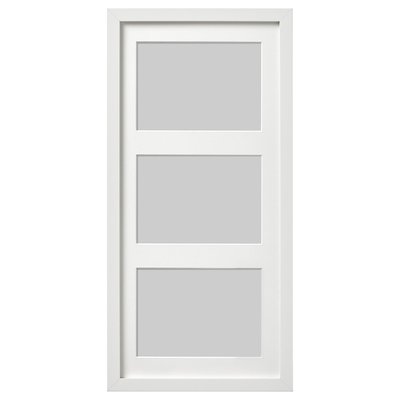 IKEA RIBBA Рамка, біла, 50x23 см 20378464 фото