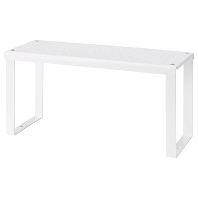 IKEA VARIERA Вставна полиця, біла, 32x13x16 см 80136622 фото