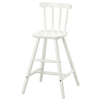 IKEA AGAM Дитяче крісло, білий 90253535 фото