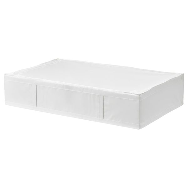 IKEA SKUBB Контейнер для одягу/постілі, білий, 93x55x19 см 70290360 фото