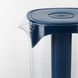 IKEA MOPPA Чайник з кришкою, синій/прозорий, 1.7 л 50342911 фото 5