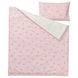 IKEA DROMSLOTT Підковдра 1 наволочка для ліжечка, забарвлення у щенят/рожевий, 110x125/35x55 см 90521190 фото 2