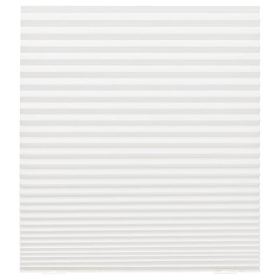 IKEA SCHOTTIS Плісирована панельна ролета, біла, 90x190 см 20242282 фото