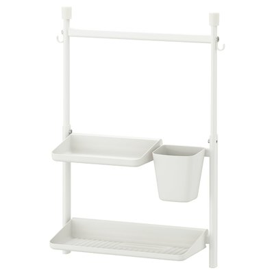 IKEA SUNNERSTA Органайзер для кухні Zest, без свердління/полиця/сушарка для посуду/контейнер 39338425 фото