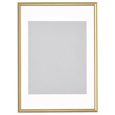 IKEA SILVERHOJDEN Рамка, золотий колір, 50x70 см 10550011 фото