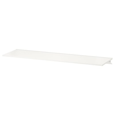 IKEA TROXHULT Полиця настінна, білий, 110x32 см 60401127 фото