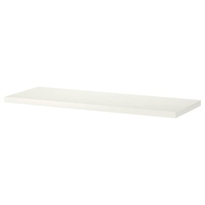 IKEA BERGSHULT Полка, белый, 80x30 см 40400044 фото