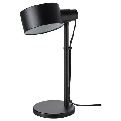 IKEA LOVMANAD Стільна лампа, чорна 50518439 фото