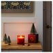 IKEA VINTERFINT Запашна свічка у банці з кришкою, Апельсин та гвоздика/червоний, 40 годин 30551769 фото 2
