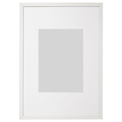 IKEA LOMVIKEN Рамка, біла, 21x30 см 60419392 фото
