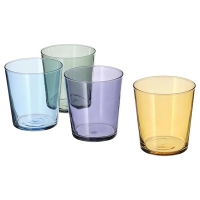 IKEA PAPPERSBJORK Склянка, різні кольори, 300 мл 40557092 фото
