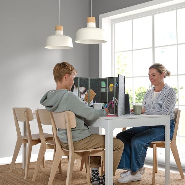 IKEA OVNING Екран на письмовий стіл з перегородками 00552015 фото