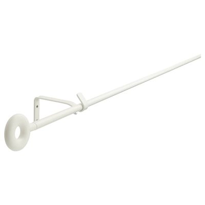 IKEA IRJA Комплект карнизів, білий, 140 см 70117172 фото