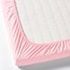 IKEA LEN Дитяче простирадло, біле/рожеве, 60x120 см 60320188 фото 2