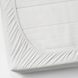 IKEA VARVIAL Простыня на резинке для кушетки, белая, 80x200 см 10447528 фото 3