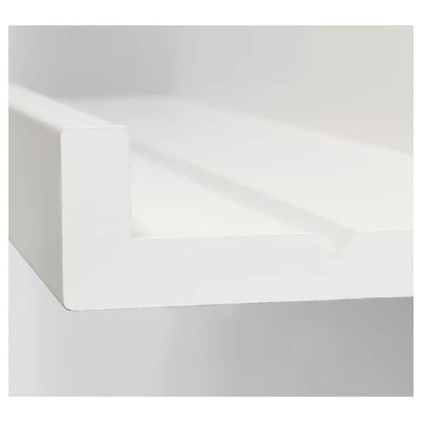IKEA MOSSLANDA Полиця для фотографій, біла, 115 см 90292103 фото