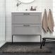 IKEA ALMTJARN Килимок у ванну кімнату, бежевий, 60x90 см 40489423 фото 7