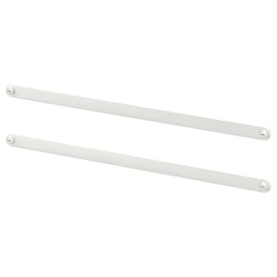 IKEA HJALPA Регульований вішак для одягу, білий, 60-100 см 40497828 фото