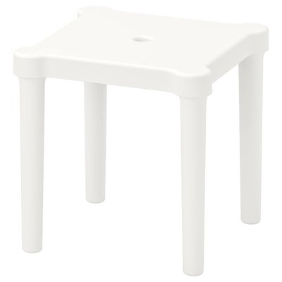 IKEA UTTER Дитячий стілець, для використання всередині/зовні, білий 50357785 фото