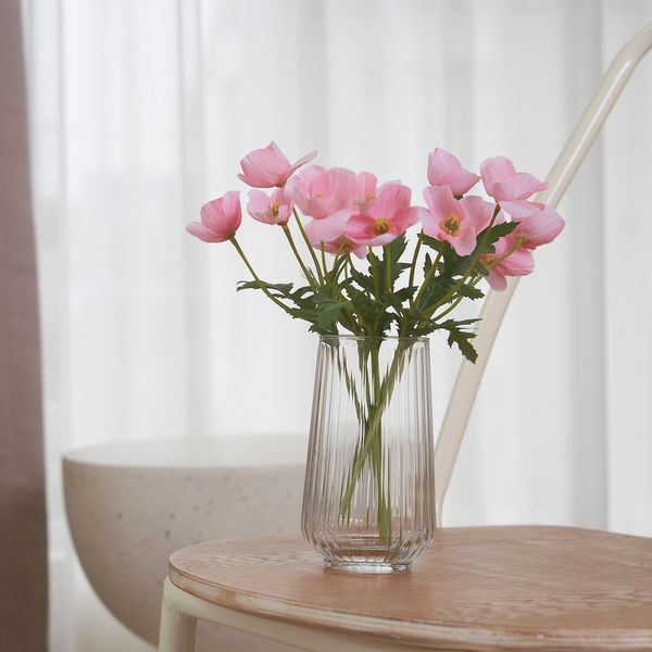 IKEA SMYCKA Штучна квітка, для внутрішнього/зовнішнього використання/Мак рожевий, 27 см 30560151 фото