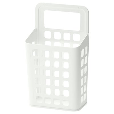 IKEA VARIERA Відро для сміття, біле, 10 л 80182237 фото