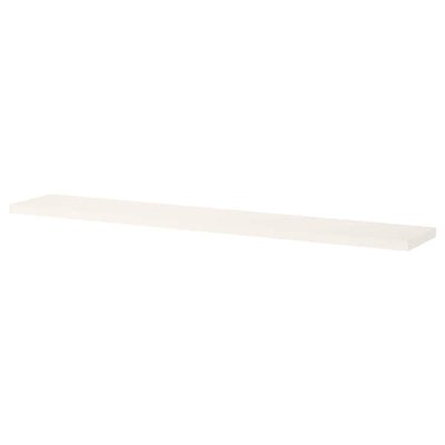 IKEA BERGSHULT Полка, белый, 120x20 см 50421239 фото