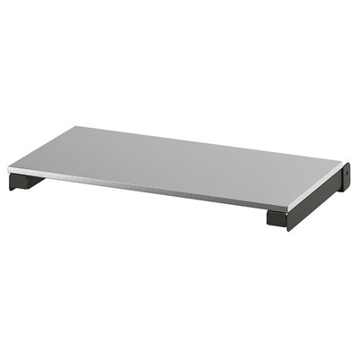 IKEA GRILLSKAR Столик для вулиці, чорний нержавіюча сталь/зовнішній, 30x61 см 00523179 фото