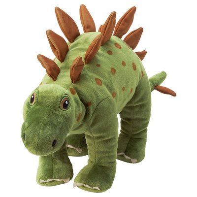 IKEA JATTELIK Плюшевий, динозавр/динозавр/стегозавр, 50 см 40471178 фото