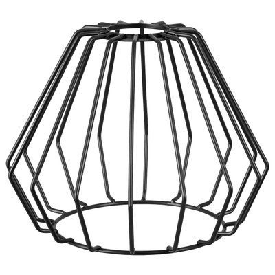 IKEA TJUGOTRE Абажур підвісної лампи, чорний, 17 см 20531102 фото