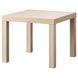 IKEA LACK Столик, білий матований дуб, 55x55 см 70319028 фото 1
