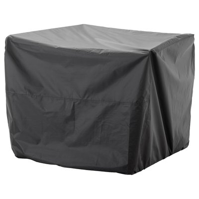 IKEA TOSTERO Чохол для садових меблів, диван/чорний, 109x85 см 00427922 фото