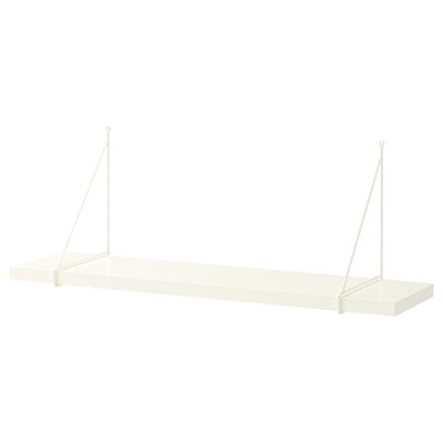 IKEA BERGSHULT / PERSHULT Настінна полиця, білий/білий, 092.907.31 09290731 фото