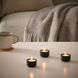 IKEA HEDERVARD Підсвічник для чайних свічок, чорний, 3 см 20510623 фото 2
