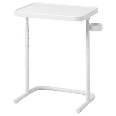 IKEA BJORKASEN Столик під лептоп, білий 60540411 фото